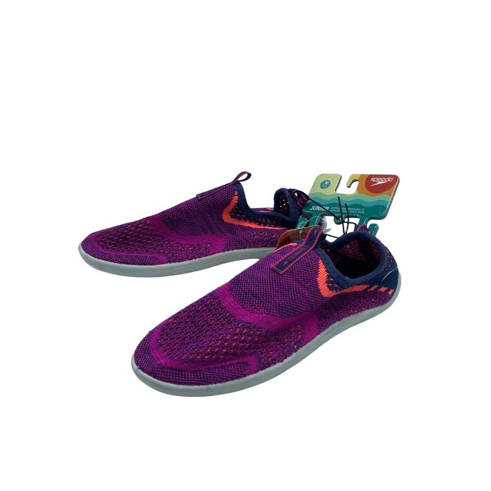 Speedo Junior NEW NWT Purple Pink Magenta Surf Strider Water Shoes Size 2/3